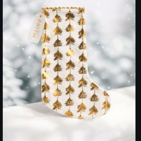 Holiday Christmas Stocking NEW! - Picture 1 of 6